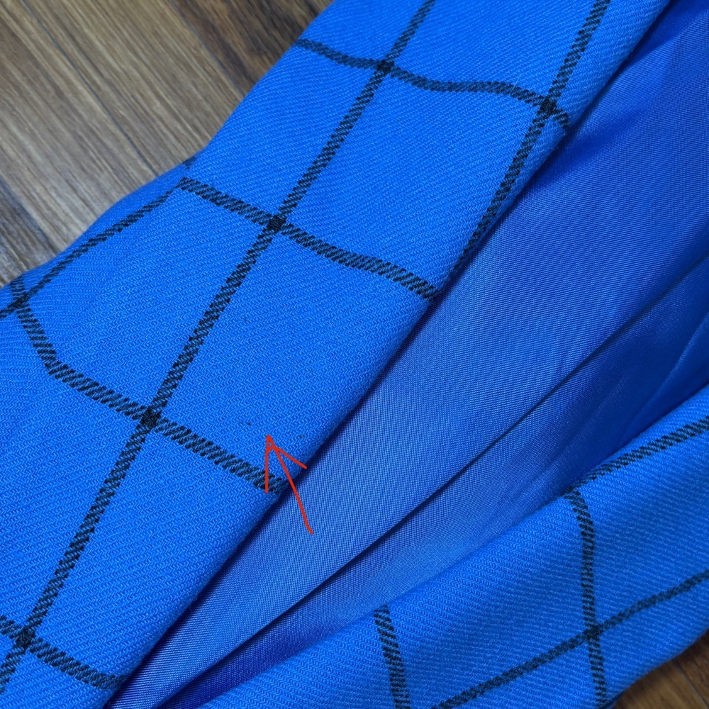 Pendleton Blue Windowpane Blazer Jacket - Picture 13 of 13